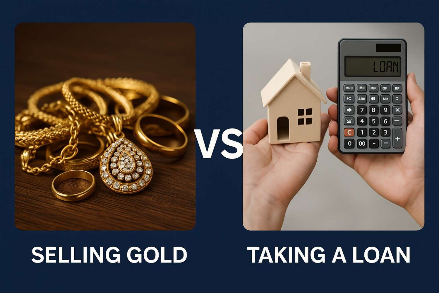 Selling gold vs Taking a loan