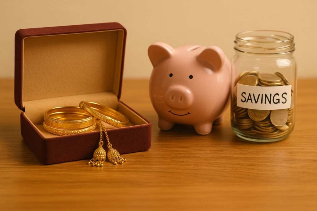 Check your gold and savings in financial difficulty