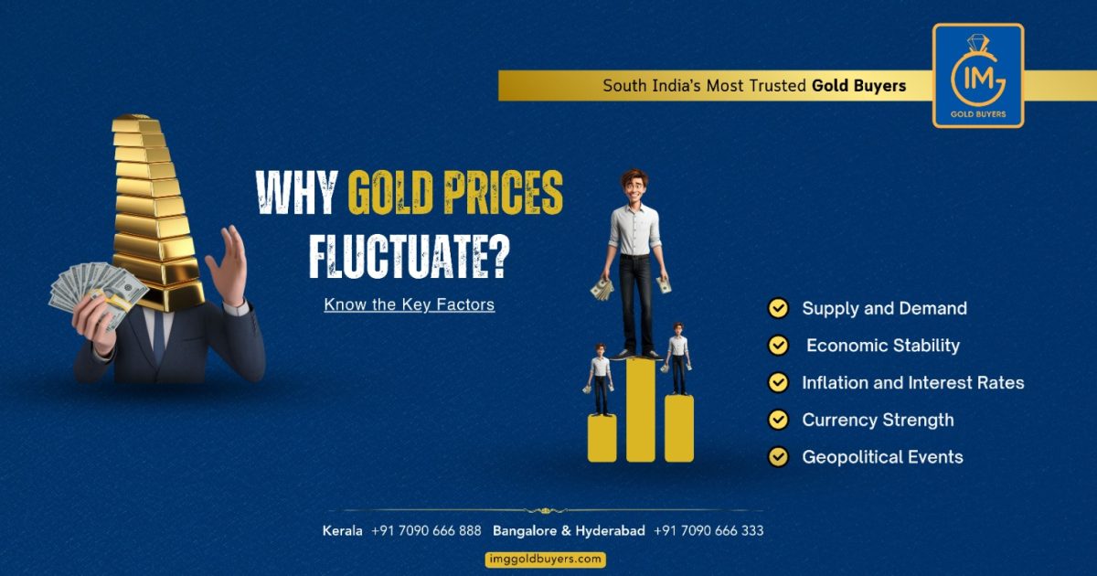 Factors governing gold price fluctuation