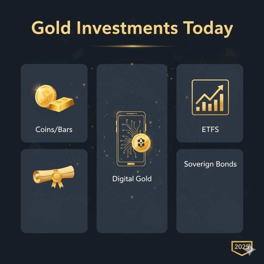 Gold investments today