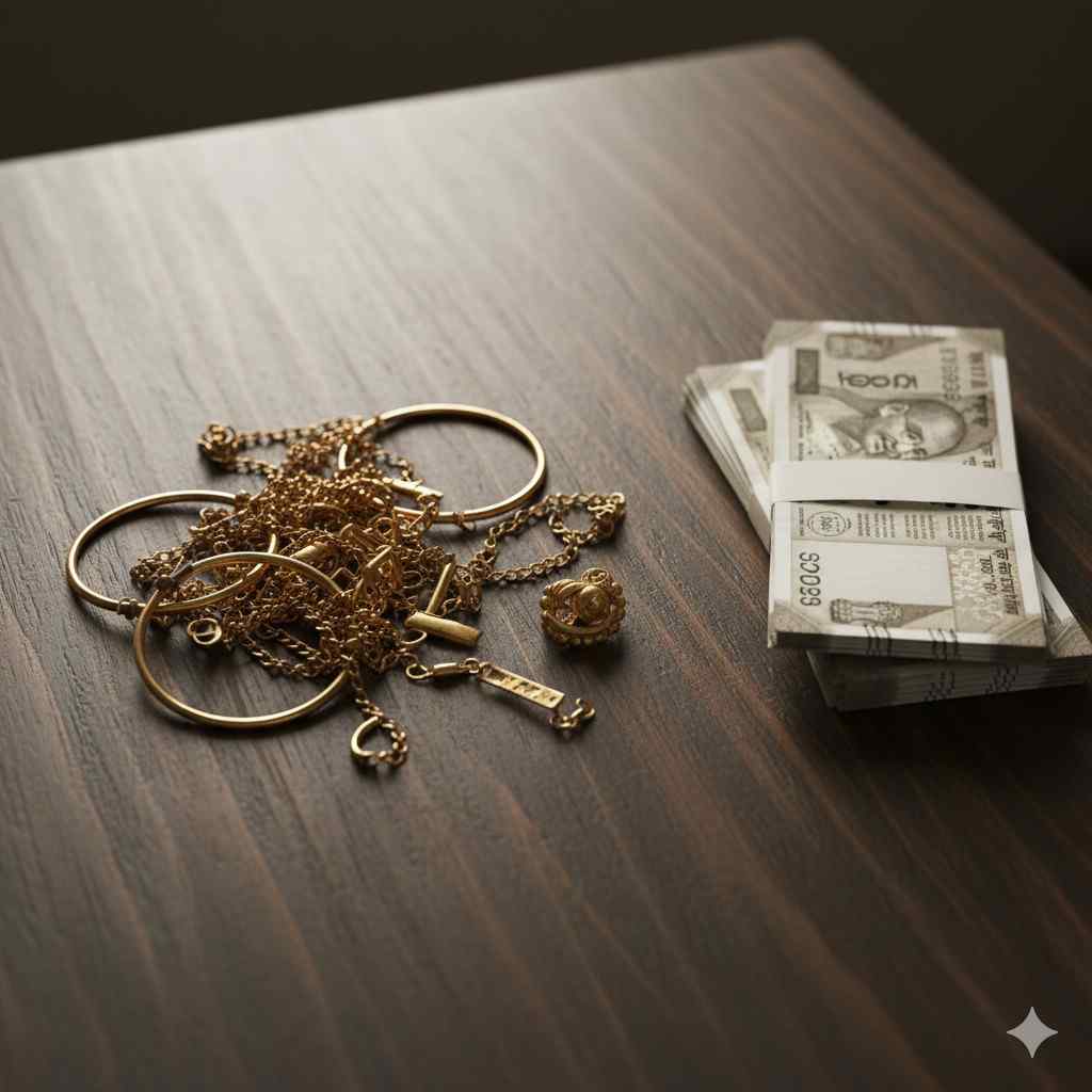 Sell old gold jewellery