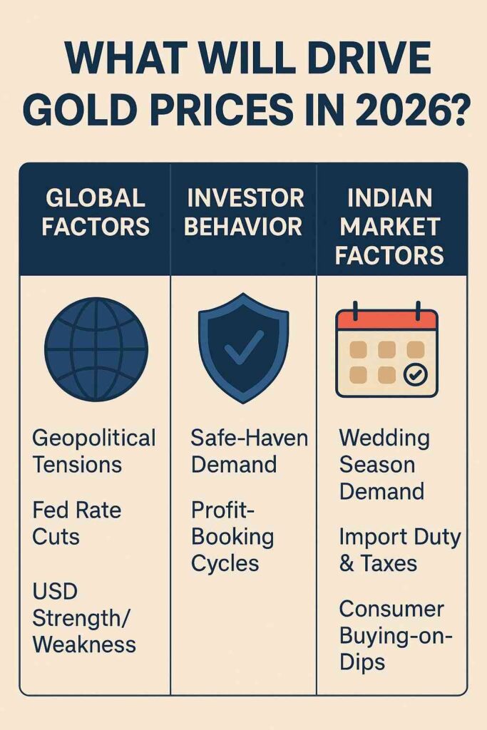 Gold price affecting factors