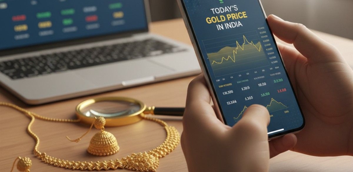 Gold price fluctuation in India