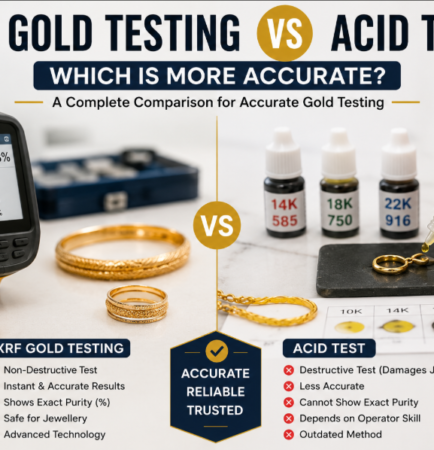 XRF Gold Testing vs Acid Test
