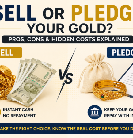Sell Gold vs Pledge Gold