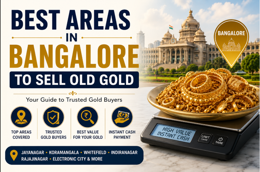 Best Areas in Bangalore to Sell Old Gold
