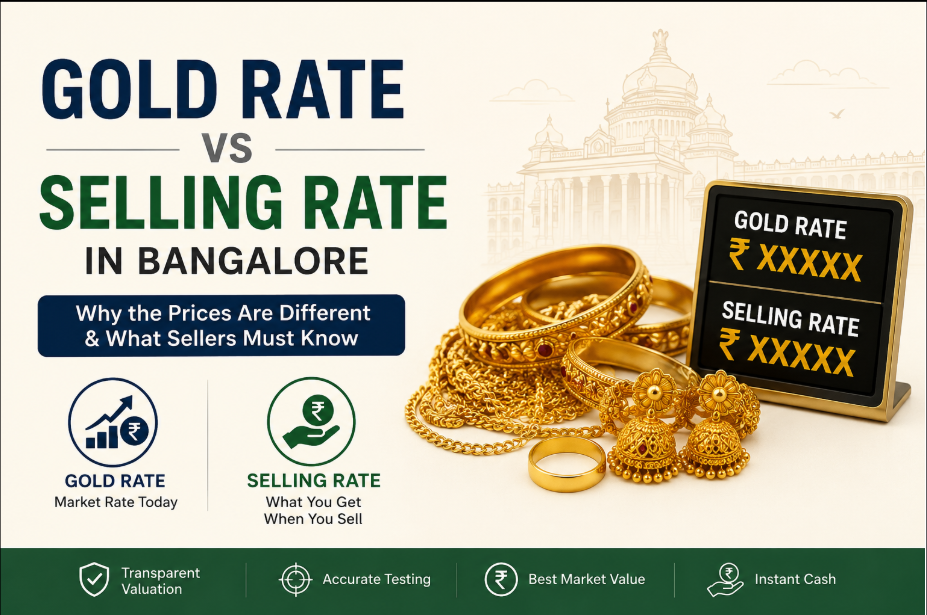 Gold Rate vs Selling Rate in Bangalore