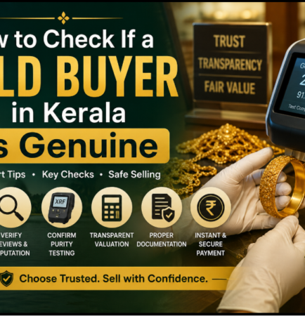 how to check if a gold buyer in Kerala is genuine
