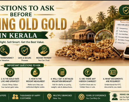 Questions to Ask Before Selling Old Gold in Kerala