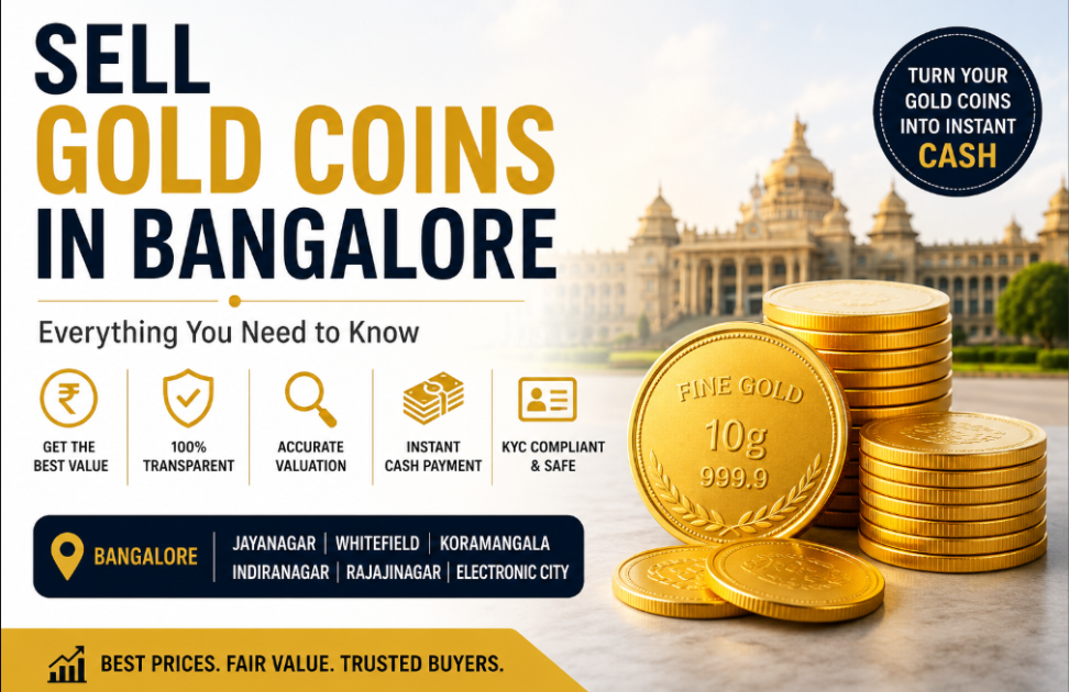 Sell Gold Coins in Bangalore: Everything You Need to Know