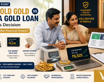 Case Study: Selling Old Gold vs Taking a Gold Loan – A Customer's Decision