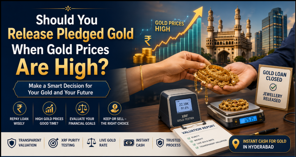 Should You Release Pledged Gold When Gold Prices Are High?