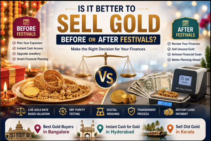Is It Better to Sell Gold Before or After Festivals?