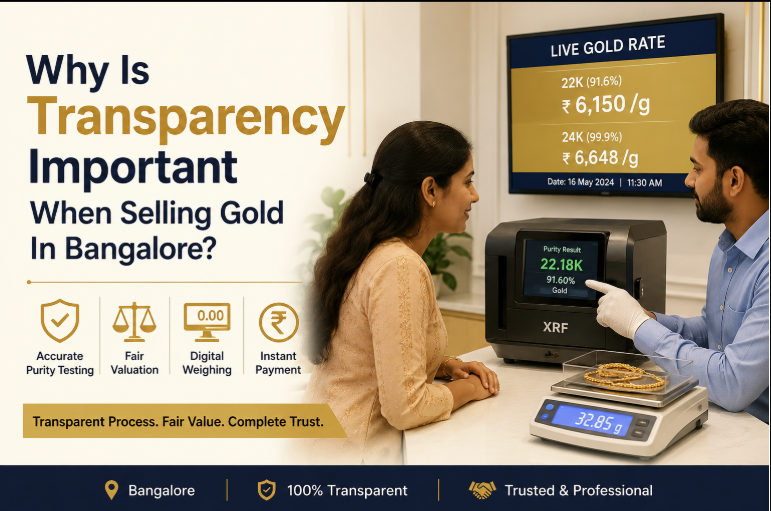 Why Transparency Matters When Selling Gold in Bangalore